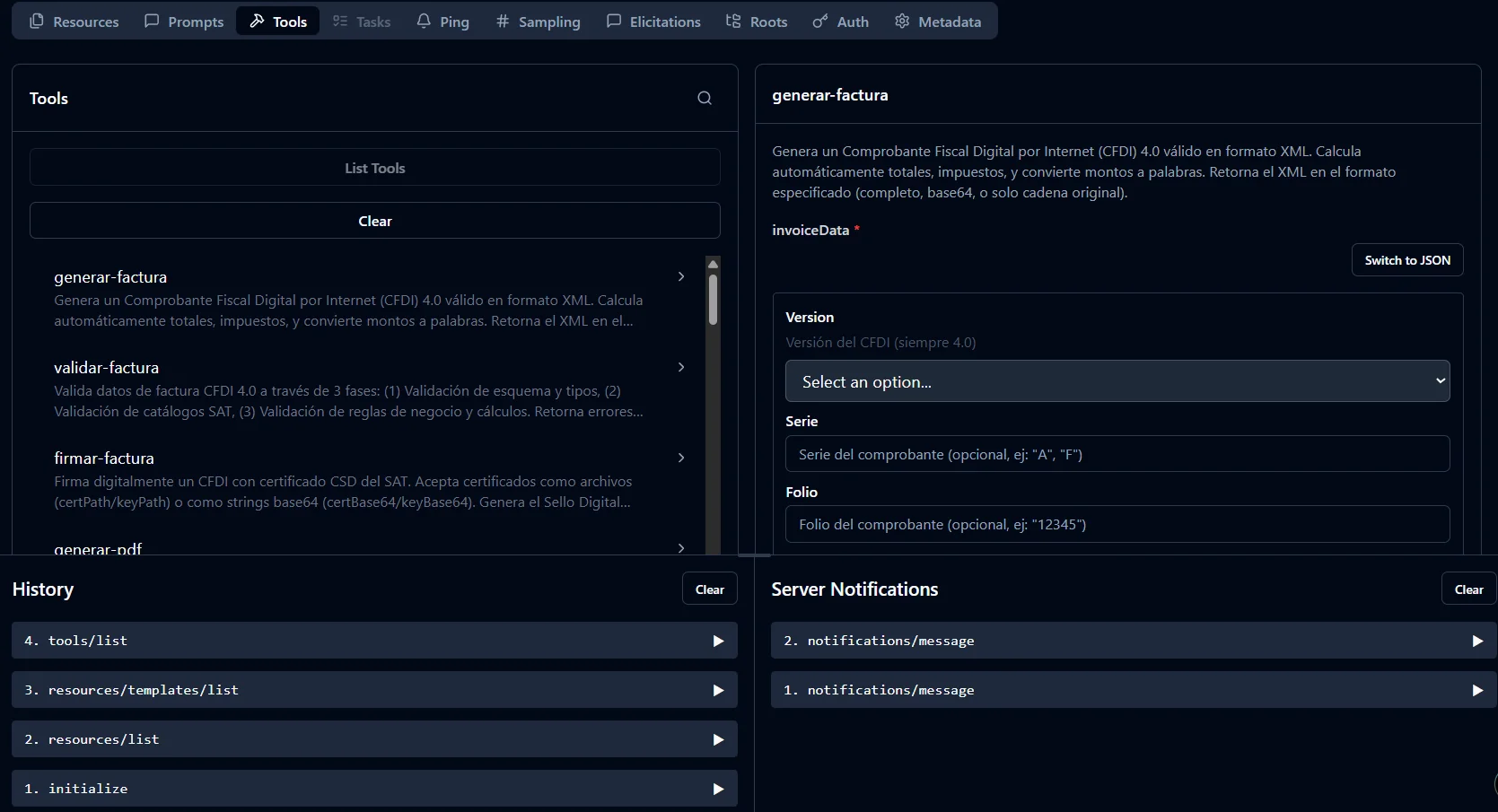 SAT-MCP — 43-tool fiscal MCP server